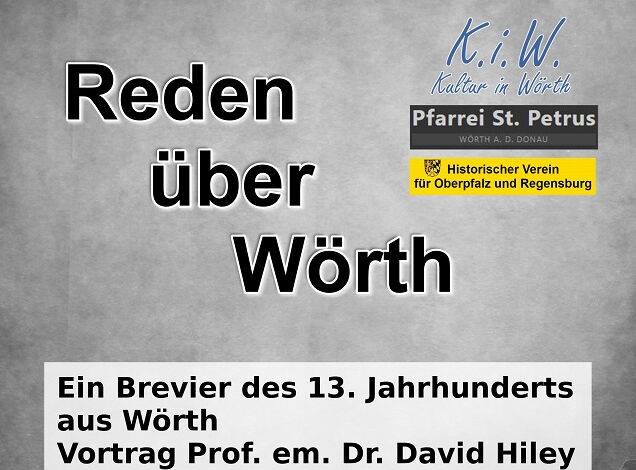 Druckvorlage Plakat Reden über Wörth