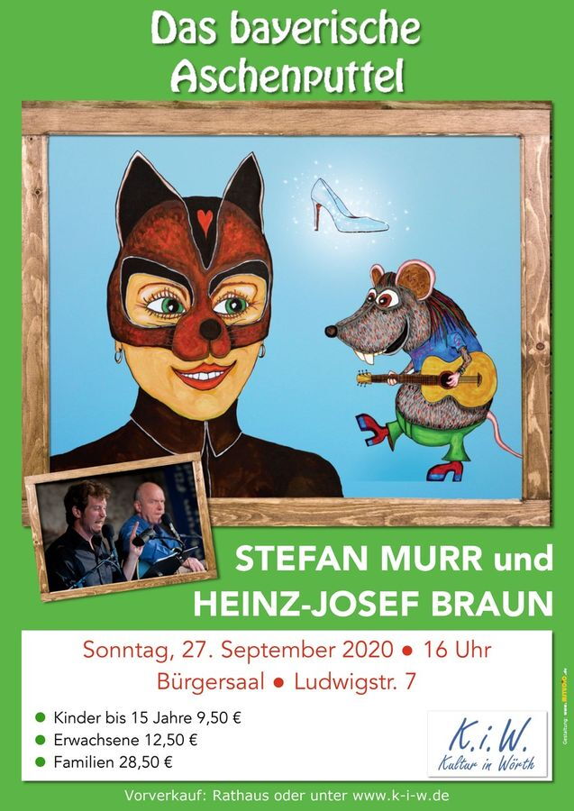 Druckvorlage Plakat Das bayerische Aschenputtel