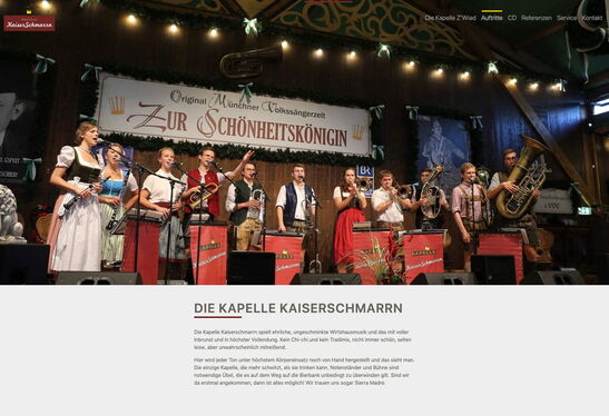 Startseite Website Kapelle Kaiserschmarrn 2022