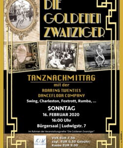 Plakatreihe "Die goldenen Zwanziger"