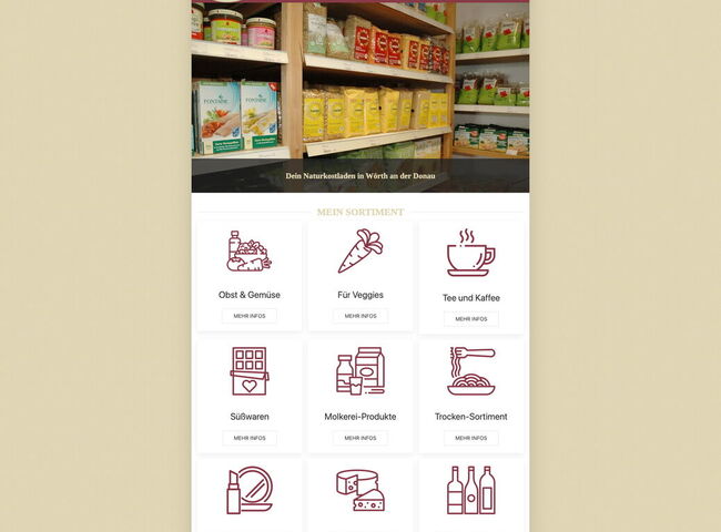 Startseite Website Landei & Co. 2019