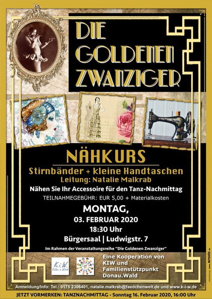 Plakatreihe "Die goldenen Zwanziger"