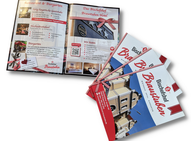 Flyer Bischofshof Braustuben, Regensburg