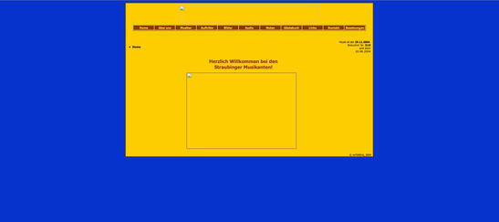 Startseite Website Straubinger Musikanten 2004