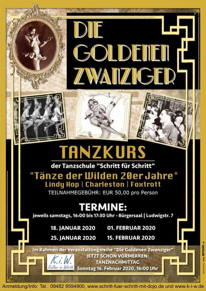 Plakatreihe "Die goldenen Zwanziger"