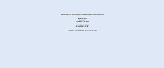 Startseite Website MSTUDiO Webagentur 2009